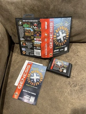 Revolution X CIB W/ Manual - Sega Genesis Mint - Image 1 of 4