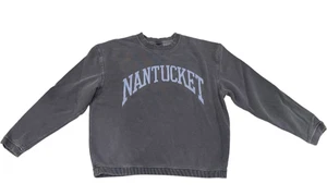 University of Nantucket Navy Blue Crewneck Sweatshirt Women's Size S - Picture 1 of 14