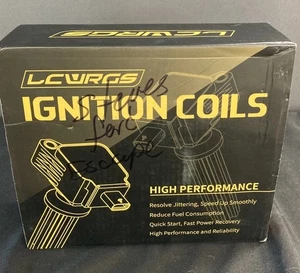 Paquete de bobinas de encendido y bujías LCWRGS para Ford Fusion, Escape - Imagen 1 de 9