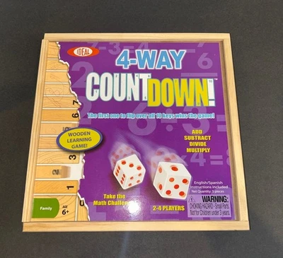 Juego de matemáticas familiares de cuenta regresiva de 4 vías de IDEAL Foto 1 de 4