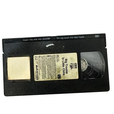 Big Trouble In Little China VHS 1987 CBS/Fox Video PG-13 Classic Action Movie - Image 1 of 4