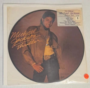 The Official Michael Jackson Picture Disc.- Thriller (1983) Epic 8E8-38867 - NEW - Picture 1 of 4