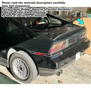 450F Type Rear Duckbill Trunk Spoiler Wing Fits 1983~1988 Pontiac Fiero GT Coupe - Picture 1 of 11