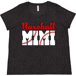 Inktastic Baseball Mimi Damen T-Shirt Übergröße Sport Oma Oma - Bild 1 von 4
