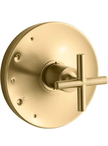 Kohler K-TS14423-3-2MB Purist Pressure Balanced Valve Trim Only, Brushed Brass - Picture 1 of 5