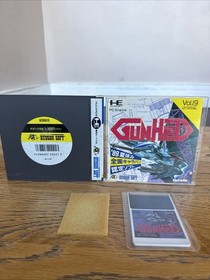 Gunhed Gun Hed PC Engine PCE Japan Very Good Condition!