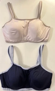 Natori 731050 Contour Underwire Sports Bra 38D Lot Of 2 Light Pink, Navy - Picture 1 of 24