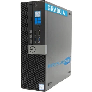 Dell 5040 SFF Win11 I5 PC 8GB 240GB Fixed Desktop NVME M.2 Office Business - Picture 1 of 5