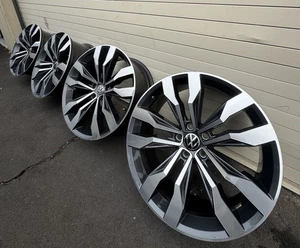 Volkswagen Atlas Tiguan 20" OEM Stock Wheels Rims 2017 2018 2019 2020 5x112 - Picture 1 of 15