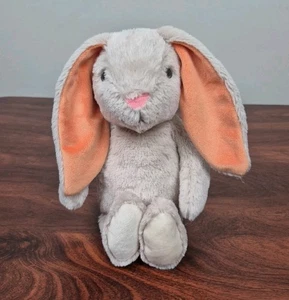 Hallmark Beige Tan Bunny Rabbit Orange Ears Plush 11” Stuffed Animal 2022 - Picture 1 of 13