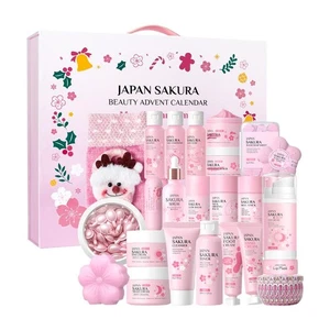 Cherry Blossom Beauty Arrival Festival Gift Box Christmas Skincare Gift Box GX - Picture 1 of 19