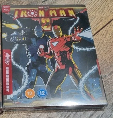 Iron Man 2 Mondo 4K UHD Steelbook | UK Edition OOP New & Sealed - Image 1 of 2