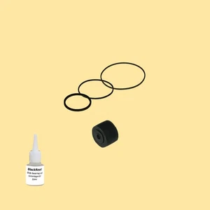 Riemen Andruckrolle Öl = Kit 8 für Akai QX-D 2400 Compact System - Picture 1 of 6