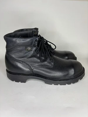 whites boots Steel Toe Lace Up Men Size 11.5 Black Leather Made In USA  - Image 1 of 4