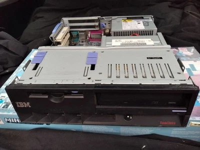 IBM ThinkCentre 8417-A4G (Intel 865G) Vintage PC, Working, No Top Cover - Image 1 of 4