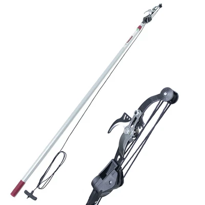 SVETTATOIO ARCHMAN COD.202 TELESCOPICO FINO A 8 MT.  IN CARBONIO TAGLIO Ø 40 mm. - Immagine 1 di 4