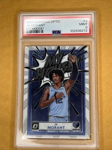 2020-21 Panini Donruss Optic Ja Morant My House! PSA 9 MINT - Picture 1 of 2
