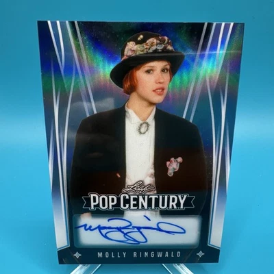 2025 Leaf Pop Century Blue Molly Ringwald /7 Auto - Image 1 of 4