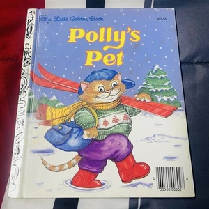 Polly’s Pet Vintage Children’s Little Golden Book 1984 - Imagen 1 de 3