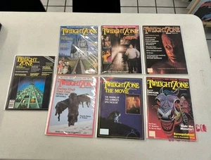 VINTAGE Lot Of 7 Rod Serling’s The Twilight Zone Magazine 1981-1984 Stephen King - Picture 1 of 8