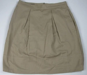 LANDS END Khaki uniforme scuola plissettata skort donna 4 *NUOVO* - Foto 1 di 5