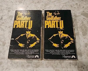 VHS Godfather Part II-Gatefold case 1975/1980 Pacino Duvall Deniro Keaton (RARE) - Picture 1 of 15