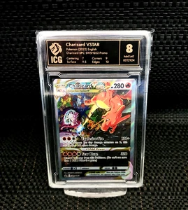 Pokemon Charizard VSTAR UPC SWSH262 Promo ICG Graded 8 (2022) - Picture 1 of 2