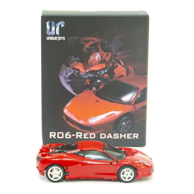 UT R-06 R06  Red Dasher Dino Movie version Unique Toys Action Figure in stock - Image 1 of 4