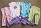 Lot of Mixed Infant Girls Clothing Bodysuits Leggings Size 6-9 months