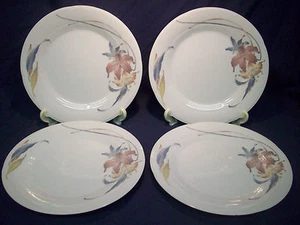 4er Set Anatole Feinporzellan China Japan 10 1/4" Zoll Essteller SEHR SCHÖN - Bild 1 von 3
