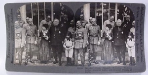 WW1 "GENERAL PERSHING AT PARIS" KEYSTONE STEREOVIEW V19133 - Foto 1 di 3