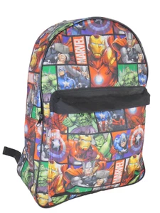 Marvel Avengers Backpack Official Comics Style Rucksack Kids School Boys Girls - Picture 1 of 11