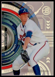 2017 BOWMAN HIGH TEK #BHTPW PATRICK WEIGEL ATLANTA BRAVES - Picture 1 of 2