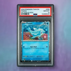 Finizen - PSA 10 - Cosmos Holo - Twilight Masquerade ex Box Promo Pokemon Card - Picture 1 of 1