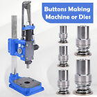 Fabric Covered Button Making Machine Button Blank Maker Die Mould Clothing DIY