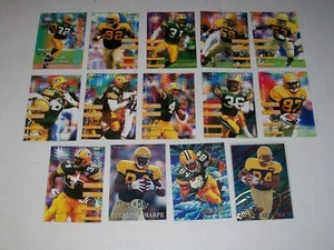 1995 Fleer & Inserts Green Bay Packers Team Set of 14 Favre White Sharpe - Picture 1 of 4