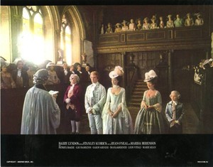 VINTAGE "Barry Lyndon" Ryan O'Neal Film Lobby Card Fine Art Postcard 1975