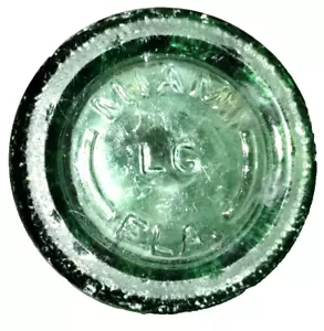 Original Coka Cola Bottle MIAMI FL Hobbleskirt 6 1/2 Oz 1958-1965 - Picture 1 of 6
