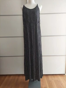 NEU ❤️ Schönes schwarz gestreiftes Sommer Kleid ❤️ Gr. 46 - Bild 1 von 6
