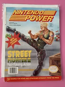 Nintendo Power Volume 38 (July, 1992) Good Shape Bagged w/Poster! Street Fighter - Picture 1 of 9