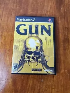 Gun (Sony PlayStation 2, 2005) PS2 Black Label Tested Working - Picture 1 of 9