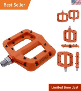 Anti-Skid Mountain Bike Pedals - Waterproof Sealed Bearings for All Conditions - Picture 1 of 11