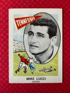 1961 Nu-Cards Mike Lucci #121 Tennessee EX