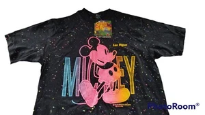 Vintage Sherry's Best Mickey Mouse Puffy T-Shirt Größe Large Unisex Einzelnaht - Bild 1 von 9
