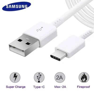 Original USB Type-C Charger Cable For Samsung Galaxy A73 A53 A33 5G Charger Cord - Image 1 of 4