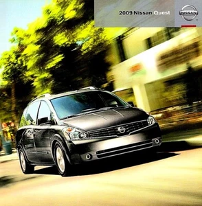 2009 NISSAN QUEST MINIVAN—24 PAGE U.S. SALES BROCHURE—3.5 S SL SE—NEW NOS - Picture 1 of 1
