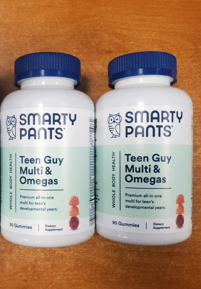 Smarty Pants Teen Guy Formula 90 Gummies Exp Sep2022