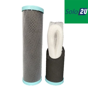2U Activated Carbon Block and Ultrafiltration Composite Filter Cartridge 10x2.5 - Picture 1 of 1