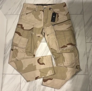 G-Star Raw Men's Rovic Zip Regular Tapered Cargo Pants $190 New - Picture 1 of 3