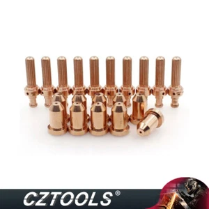 20pcs Plasma 9-8407 Electrode 9-7726 Tip 60A for PCH-62 PCH-100 PCH/M-102 Torch - Picture 1 of 5